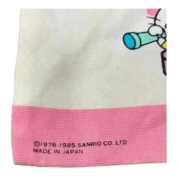 Vintage Hello Kitty Japan air lines RARE 80’s travel pouch - Picture 5 of 6